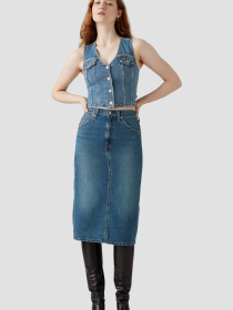 Джинсова спідниця Levi's модель 001VH;0006 Фото