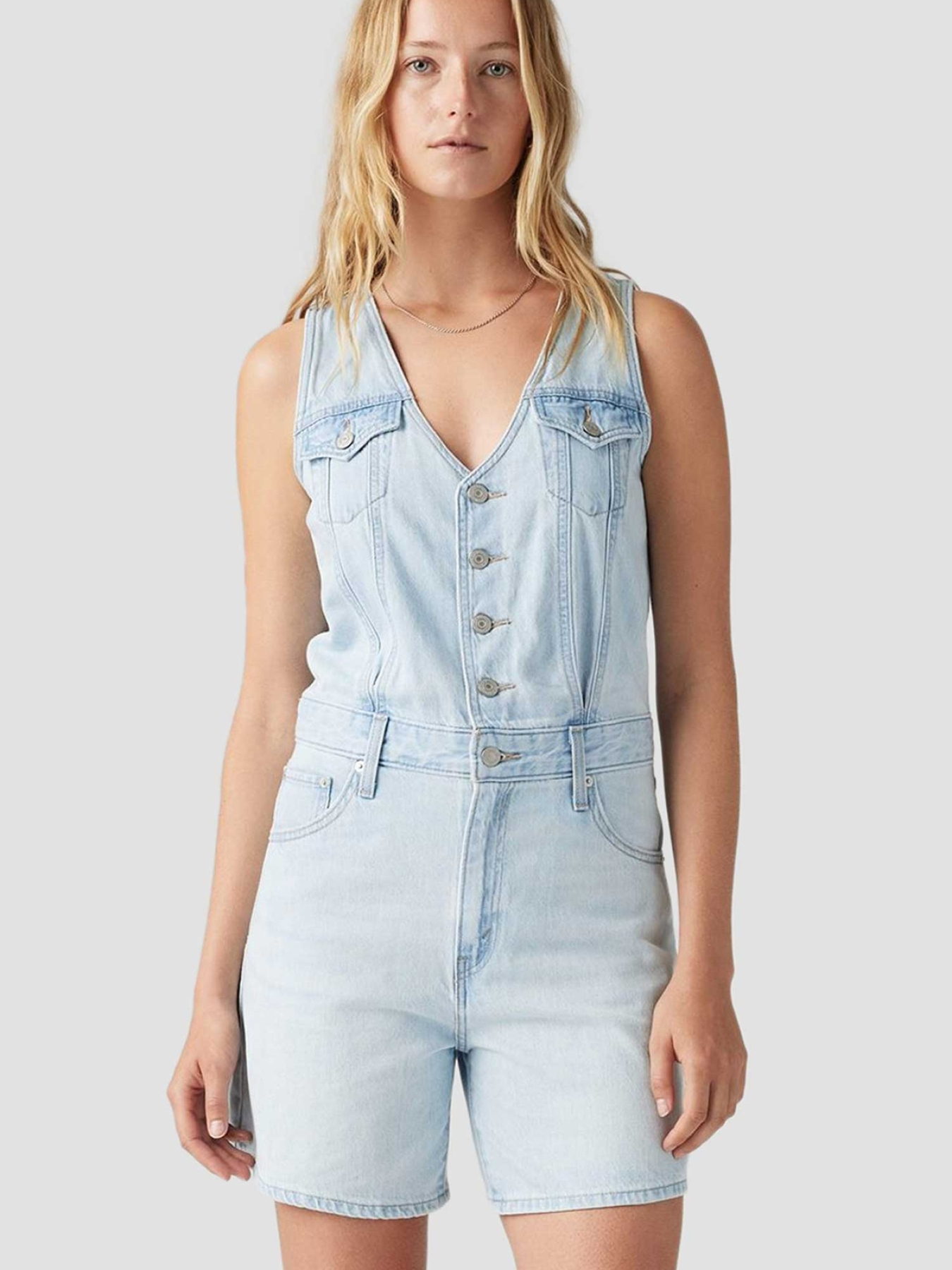 Джинсовый комбинезон Levi's модель 001WM;0000 Фото