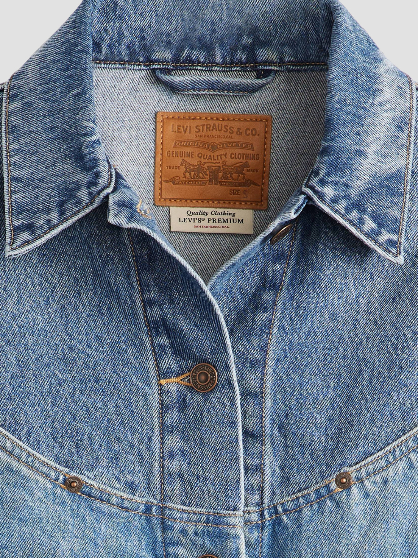 Джинсова куртка Levi's модель 001WO;0000 Джинсова куртка Levi's модель 001WO;0000 Фото