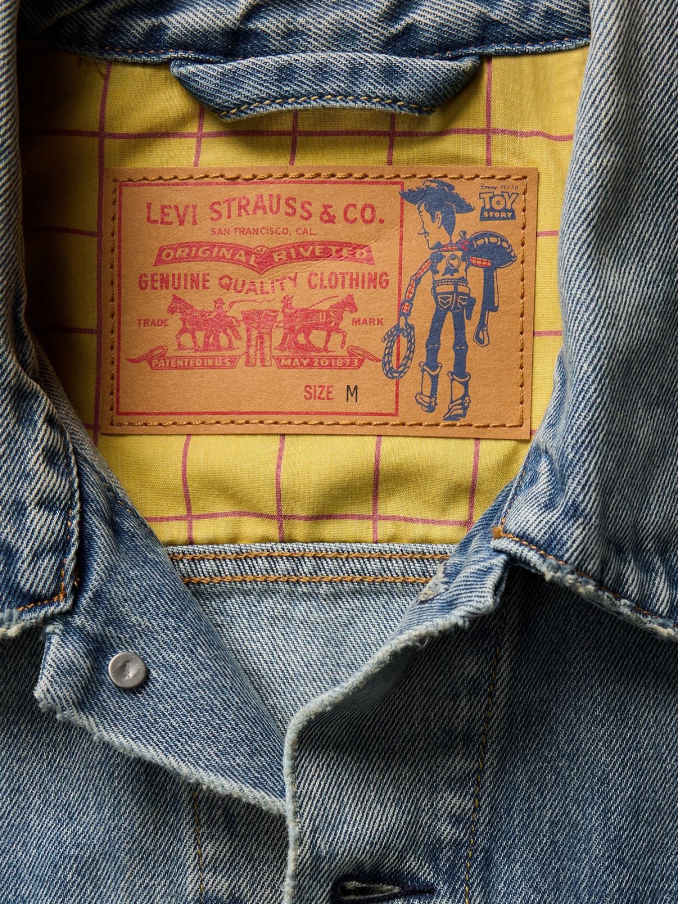 Джинсовая куртка Levi's модель 0034J;0000 Фото