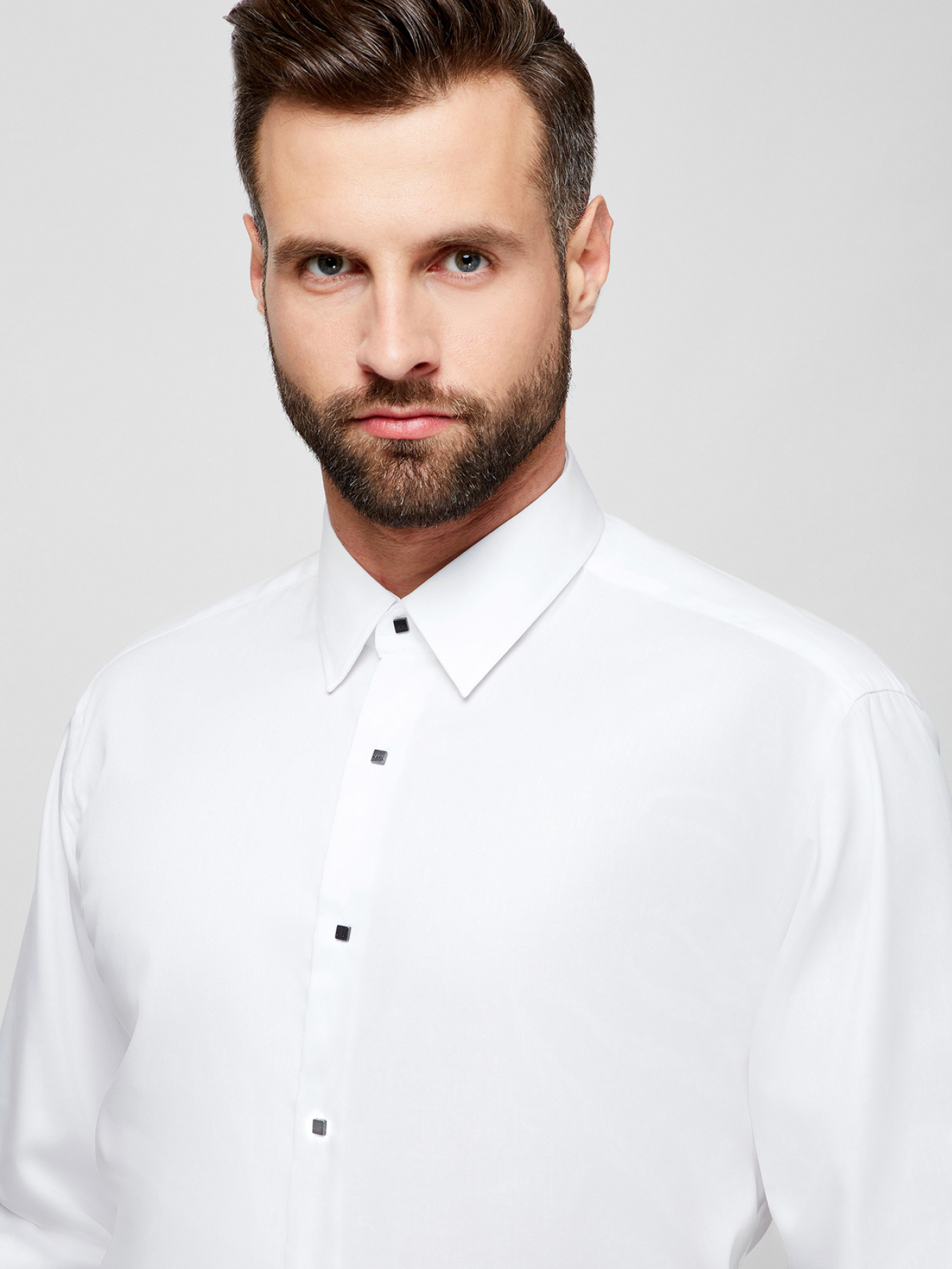 Рубашка повседневная Karl Lagerfeld модель 500699.605000;10 Фото