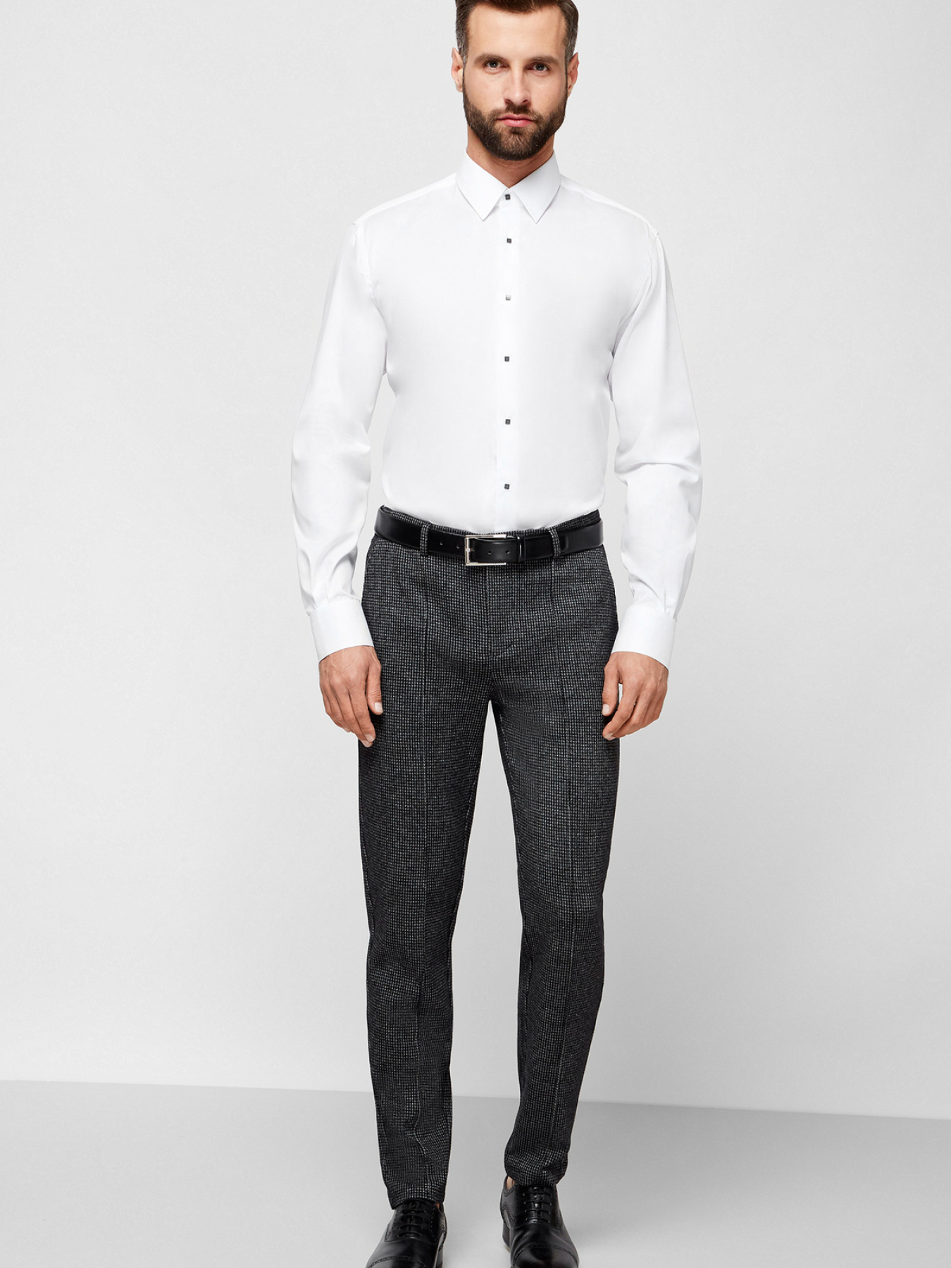 Рубашка повседневная Karl Lagerfeld модель 500699.605000;10 Фото