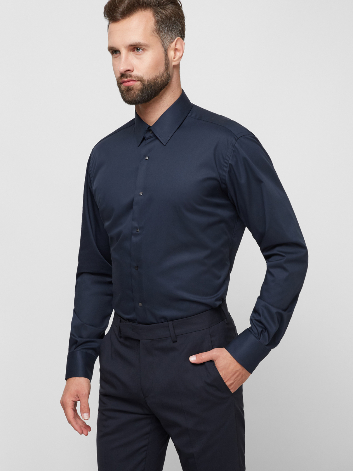 Рубашка повседневная Karl Lagerfeld модель 500699.605000;690 Фото