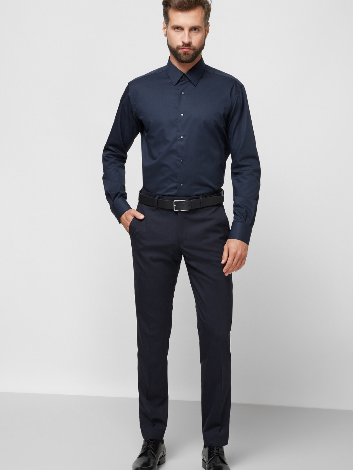 Рубашка повседневная Karl Lagerfeld модель 500699.605000;690 Фото