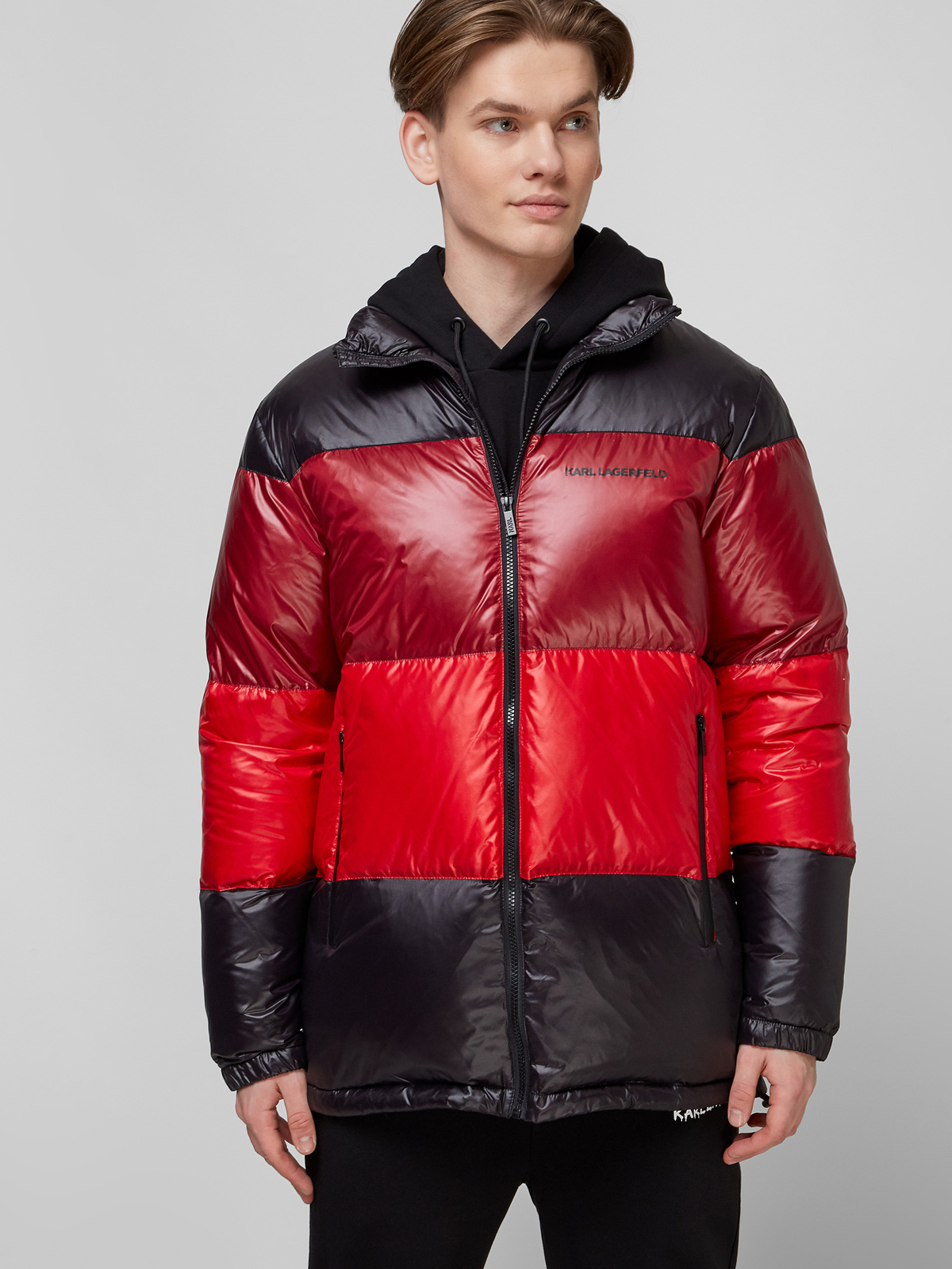 Чоловічий Пуховик Karl Lagerfeld  (512503.505011-993) колір мультиколор, матеріал поліамід