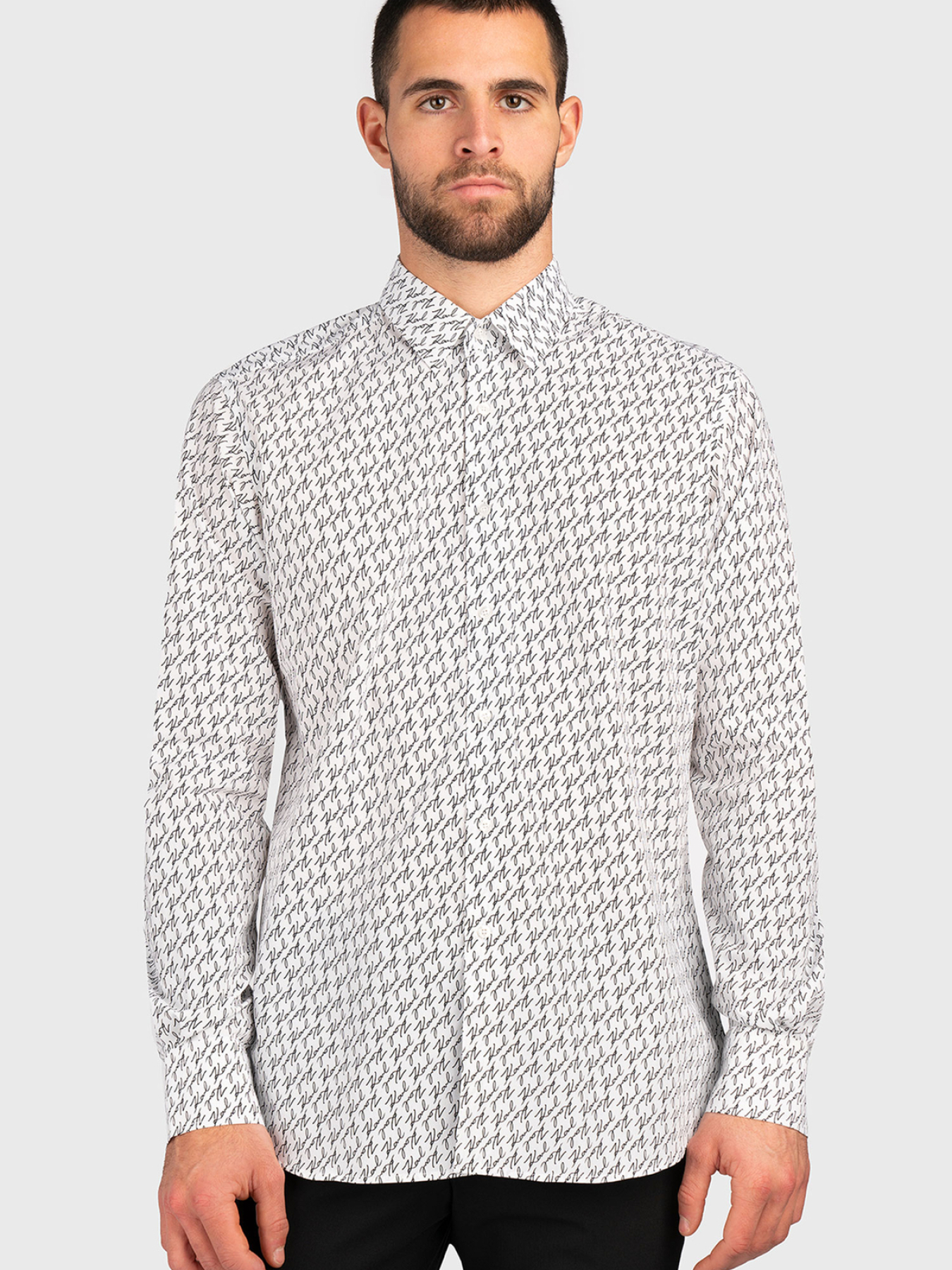 Сорочка повсякденна Karl Lagerfeld модель 533678.605000;19 Фото