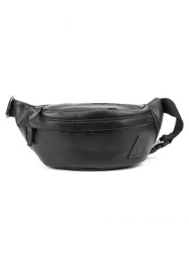 Мужская удобная сумка на пояс бананка через плечо из натуральной кожи модель RR-7141-4A Фото