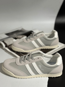 Кожаные кроссовки Stilli ZHN10-1 Серый модель ZHN10-1 Фото