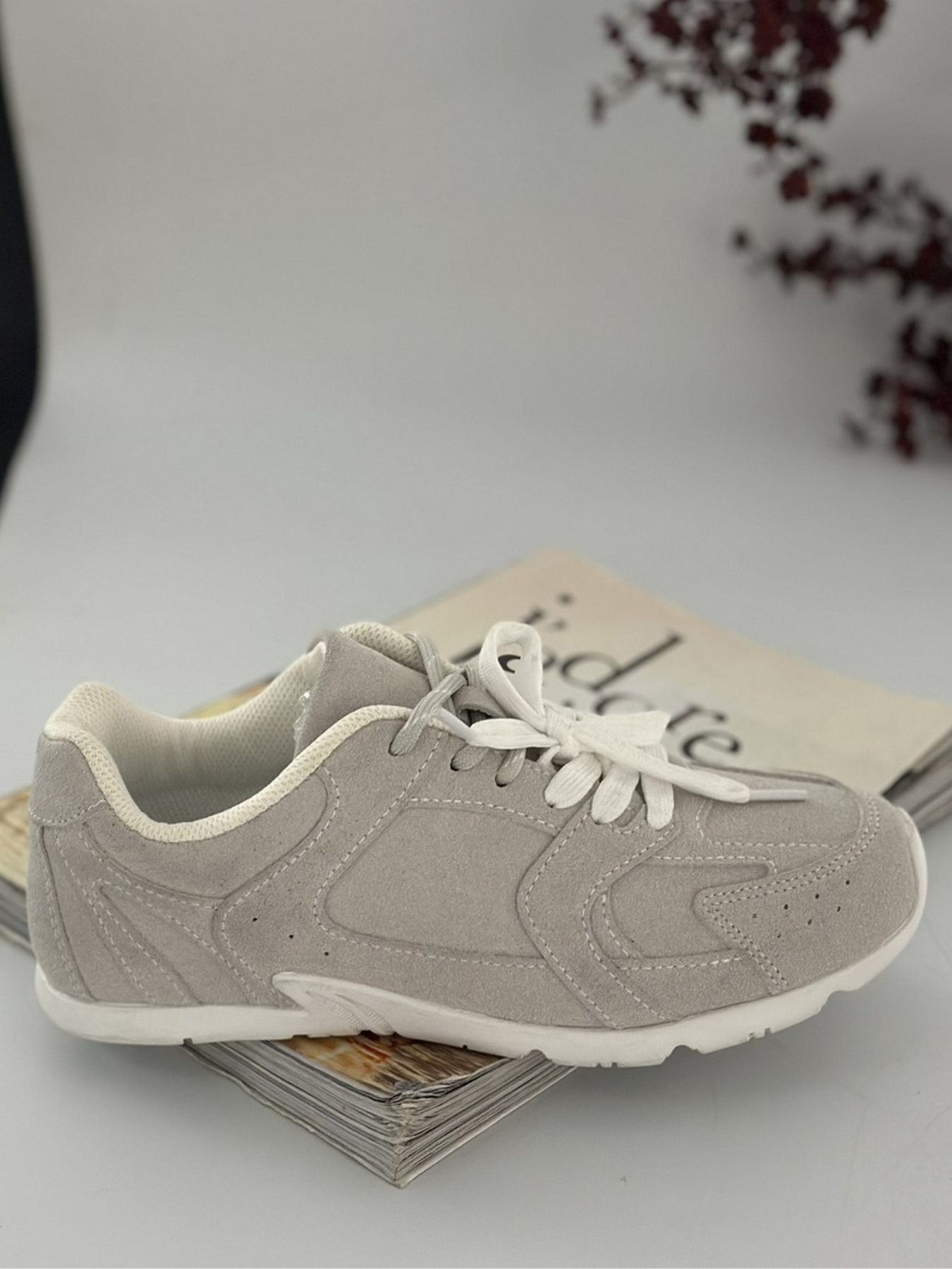 Шкіряні кросівки Stilli XMN100-2R Сірий модель XMN100-2R Фото