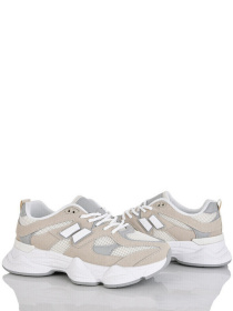 Шкіряні кросівки Stilli AMN0025-1 Бежевий модель AMN0025-1 Фото