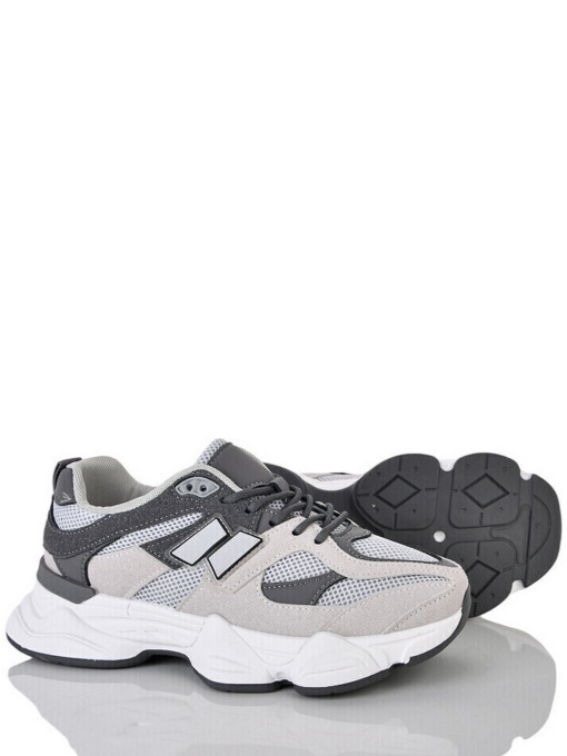 Кожаные кроссовки Stilli AMN0025-9 Серый модель AMN0025-9 Фото