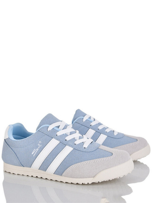 Кожаные кроссовки Stilli ZHMN10-2 Голубой модель ZHMN10-2 Фото