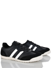 Кожаные кроссовки Stilli ZHMN20-4 Черный модель ZHMN20-4 Фото