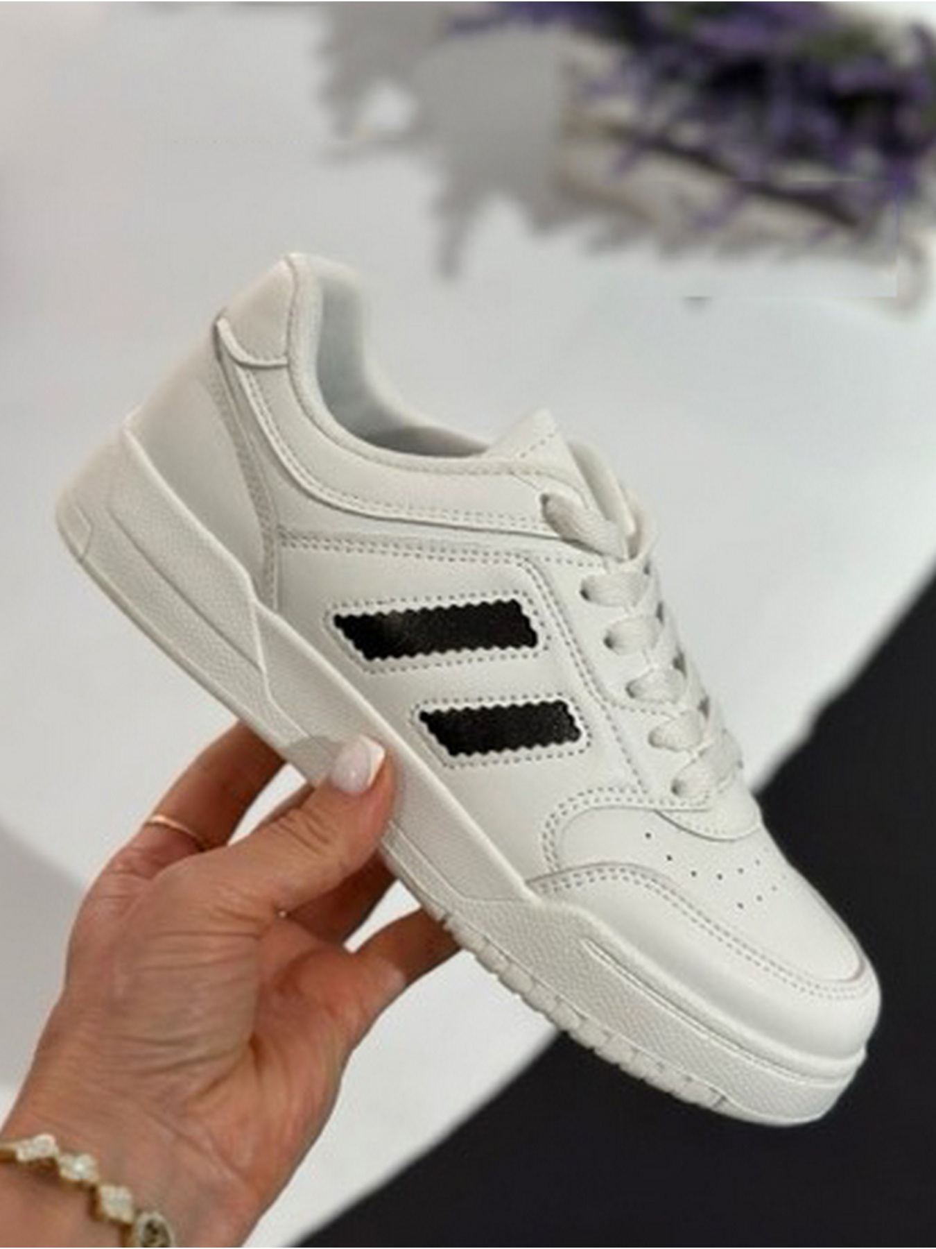 Кожаные кроссовки Stilli ADMN310-6 Белый модель ADMN310-6 Фото