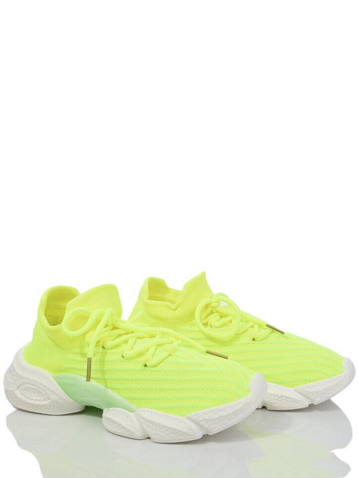Текстильные кроссовки Caroc HN182-44-gr Салатовый модель HN182-44-gr Фото