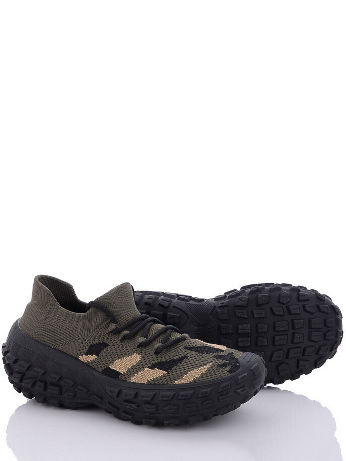 Текстильные кроссовки Caroc HMN149-11-3 Хаки модель HMN149-11-3 Фото