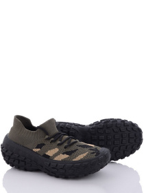 Текстильные кроссовки Caroc HMN149-11-3 Хаки модель HMN149-11-3 Фото