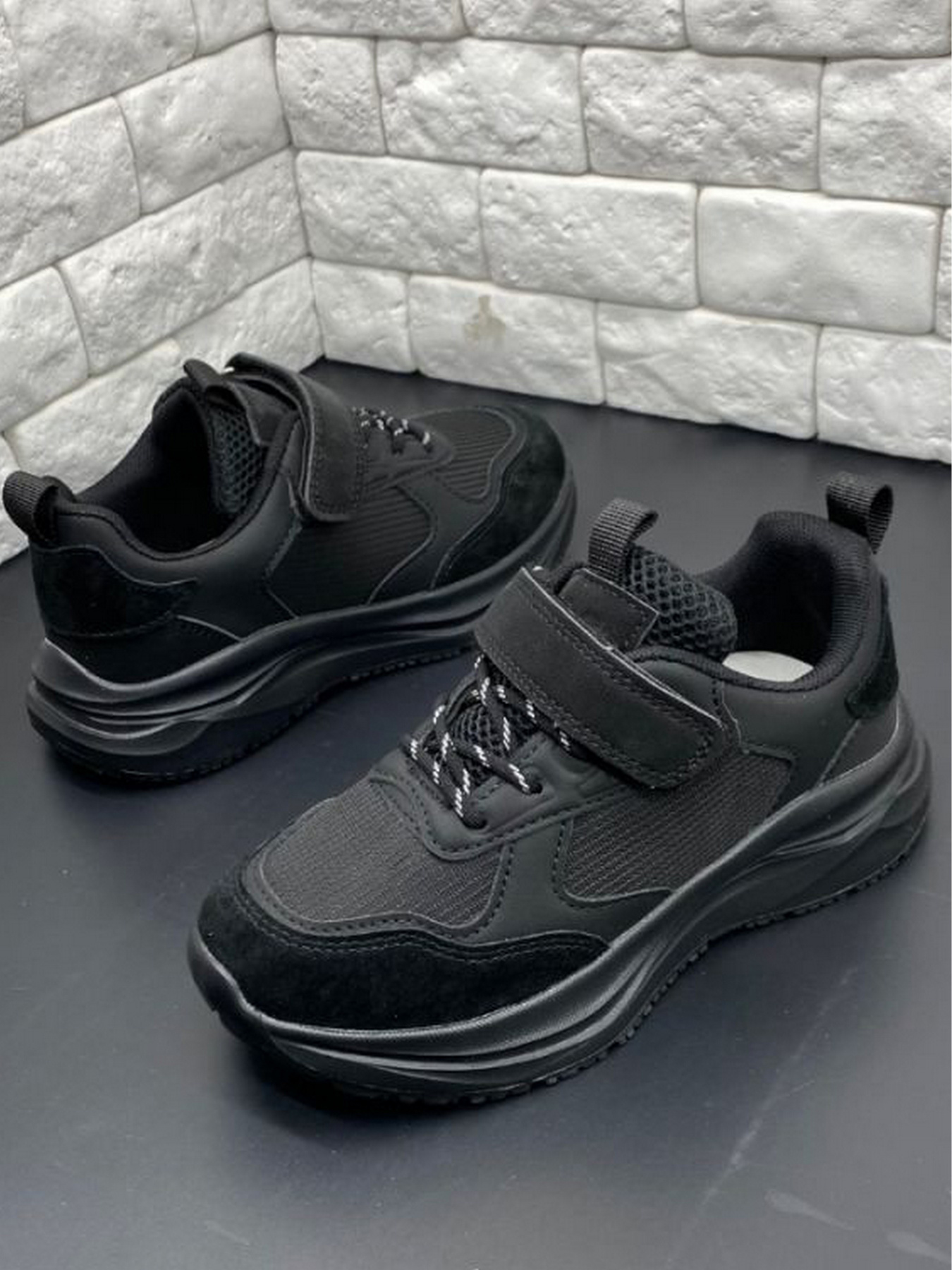 Текстильные кроссовки Jong Golf CN11609-0 Черный модель CN11609-0 Фото