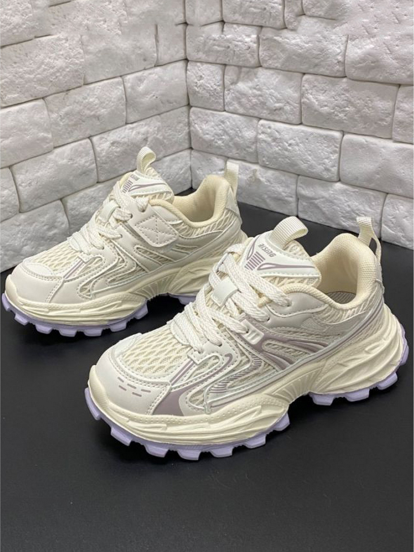 Текстильные кроссовки Jong Golf CN11750-6 Молочный модель CN11750-6 Фото