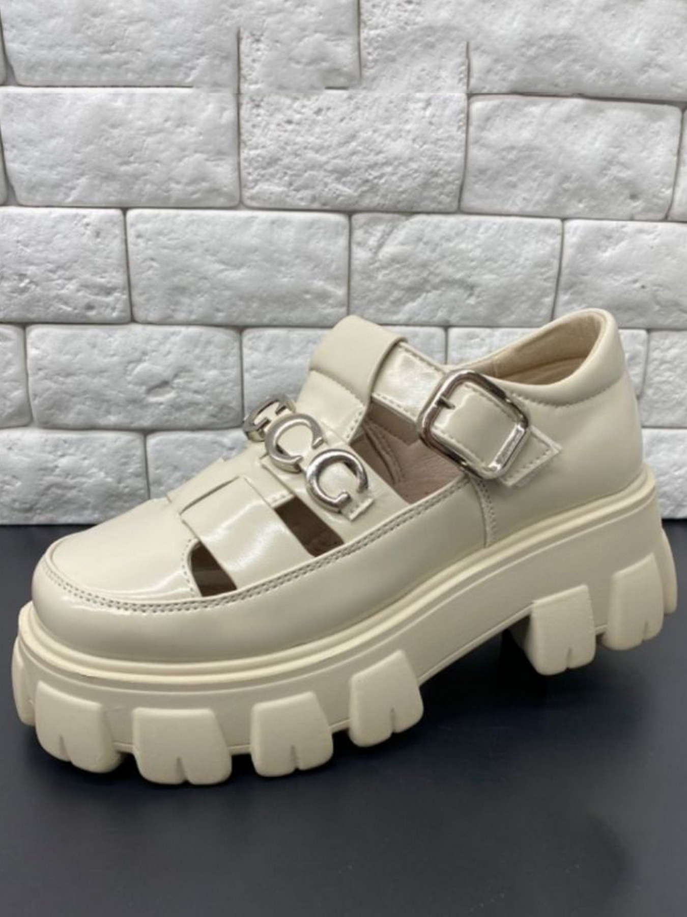 Туфли Jong Golf CN11243-6 Молочный модель CN11243-6 Фото