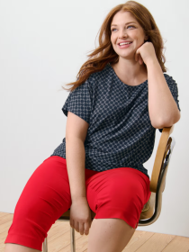 Штани довжиною 3/4 модель T1771156398 Фото