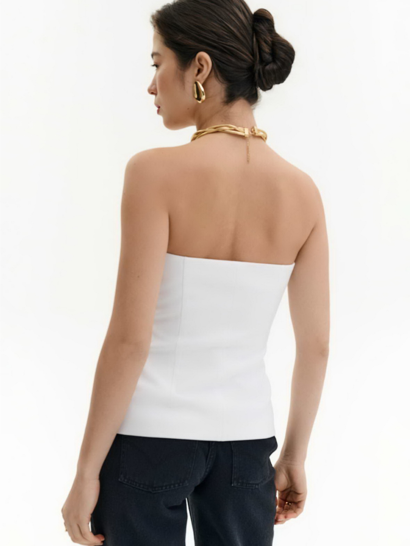 Молочний корсет на гудзиках модель 4938.1 Фото