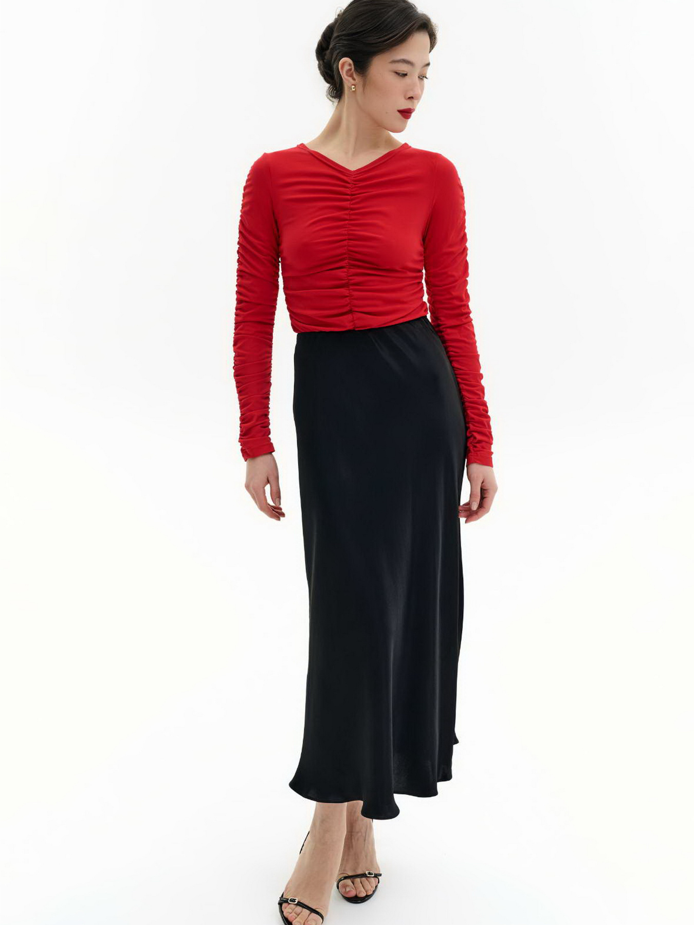 Спідниця міді VMMA модель 4814.10 Фото