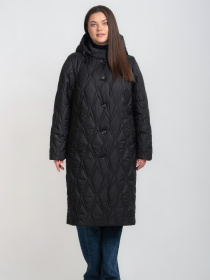 Куртка демисезонная женская больших размеров модель LR-209 Куртка демисезонная женская больших размеров модель LR-209 Фото