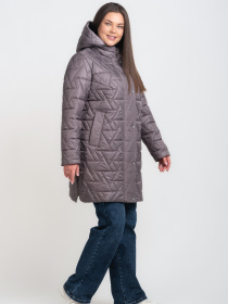 Куртка демисезонная женская больших размеров модель LR-209 Куртка демисезонная женская больших размеров модель LR-209 Фото