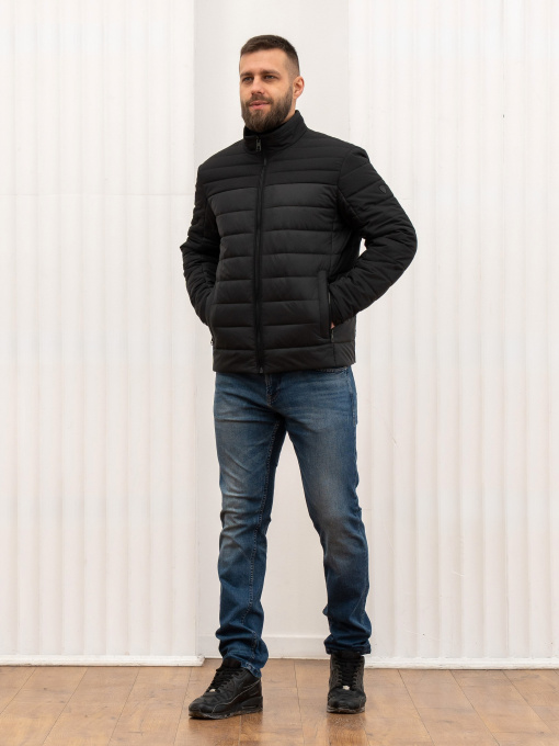 Куртка демисезонная мужская большого размера модель 55-V Фото