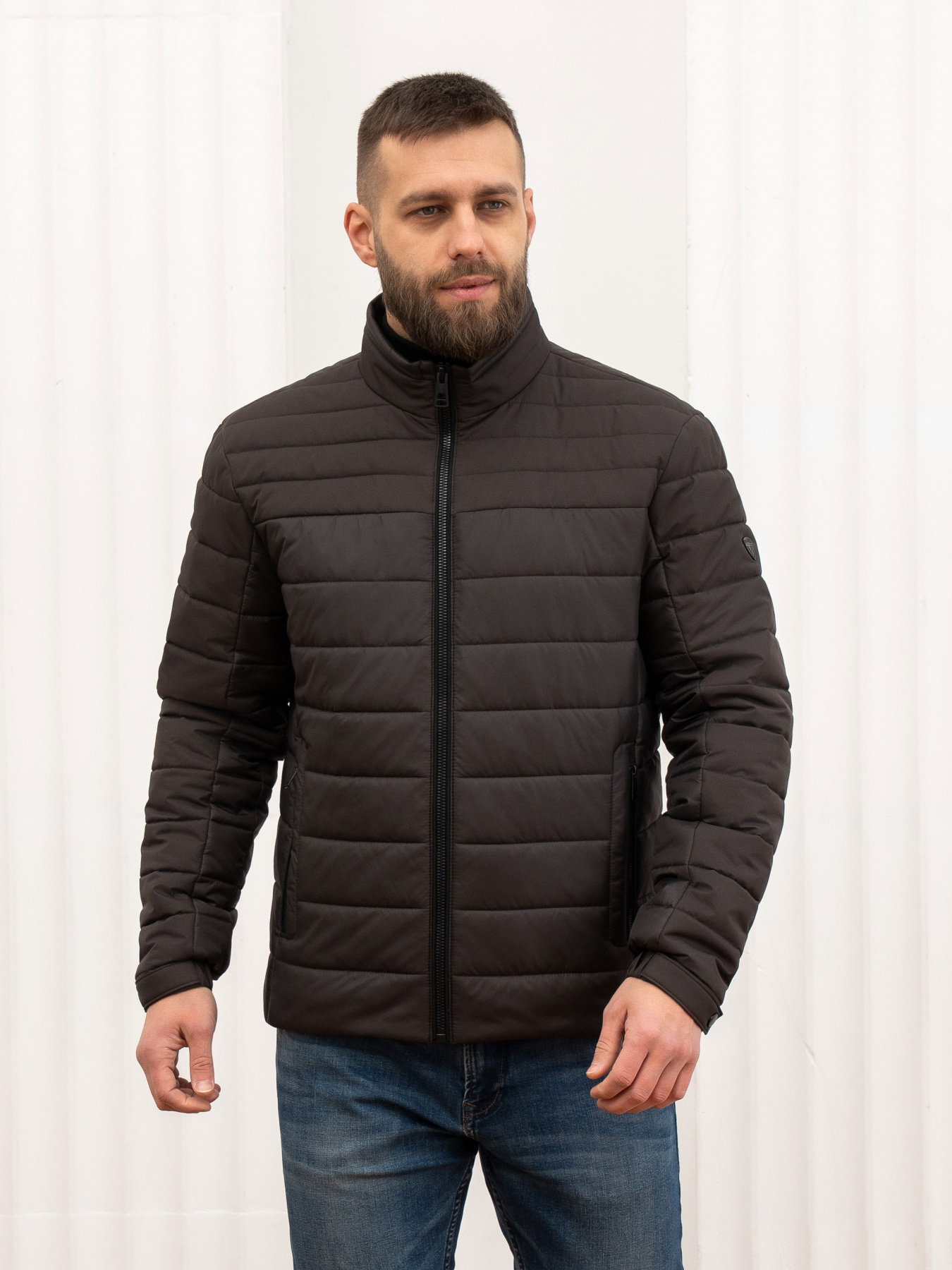 Куртка демісезонна чоловіча великого розміру модель 55-V Куртка демісезонна чоловіча великого розміру модель 55-V Фото