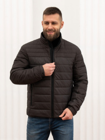 Куртка демісезонна чоловіча великого розміру модель 55-V Куртка демісезонна чоловіча великого розміру модель 55-V Фото