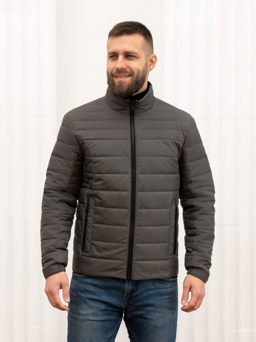 Куртка демисезонная мужская большого размера модель 55-V Фото