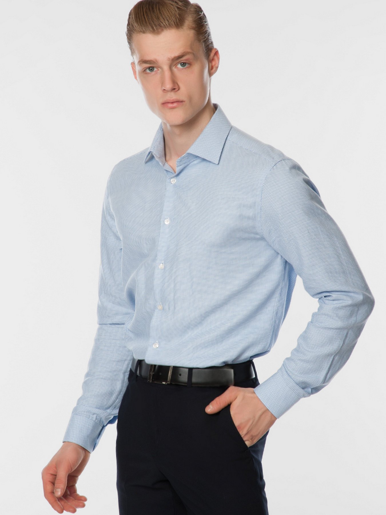 Рубашка повседневная Arber модель AO05.03.30 Фото