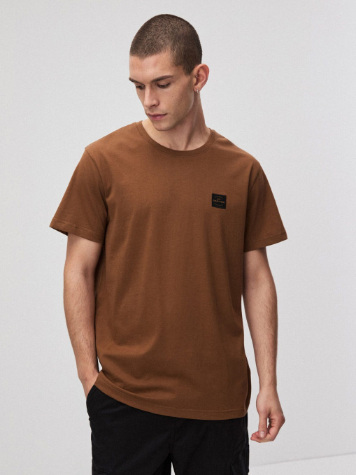 Футболка мужская CLTN T 256 коричневая модель 10048093 Фото