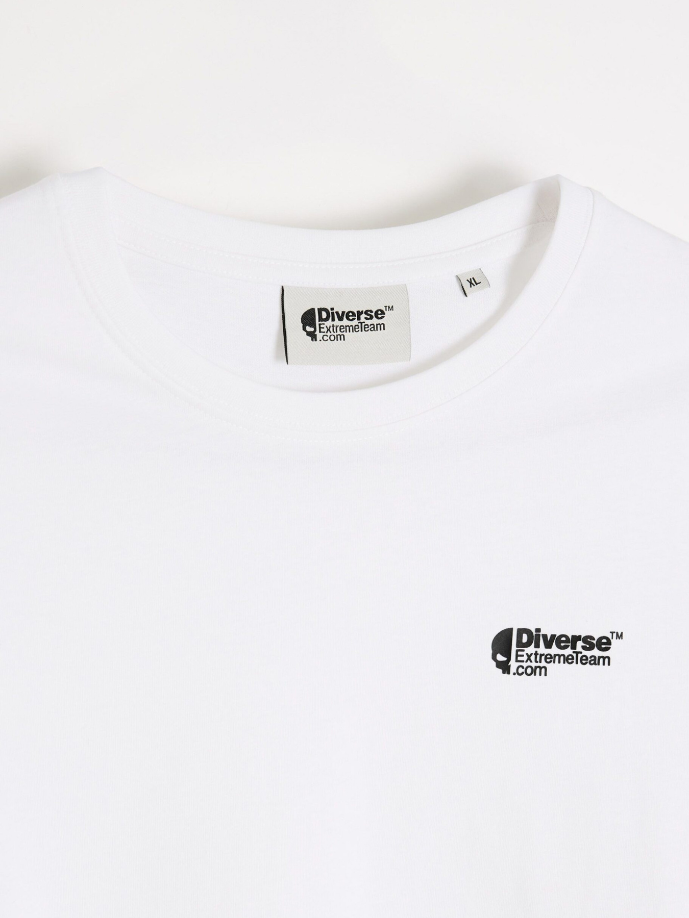 Лонгслив мужской DEXT LOGO LG 261 с логотипом белый модель 10048740 Фото