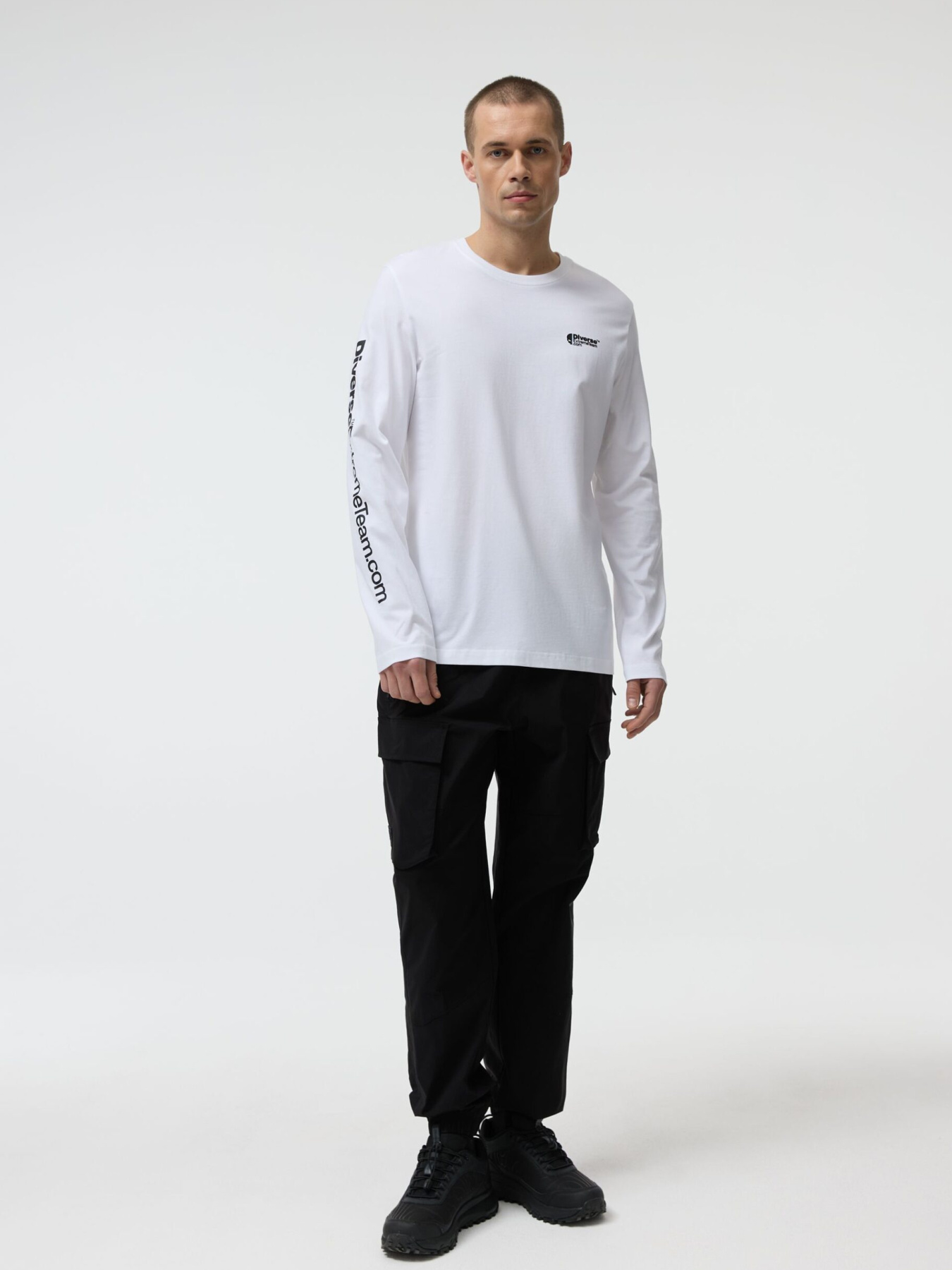 Лонгслив DIVERSE Dext Logo Lg 261 модель 10048740 Фото