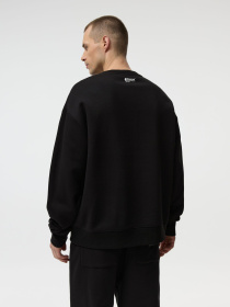 Свитшот мужской DEXT SKULL C1 с принтом черный модель 10048747 Фото