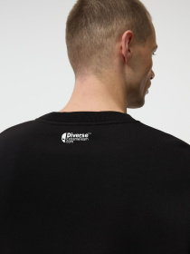 Свитшот мужской DEXT SKULL C1 с принтом черный модель 10048747 Фото