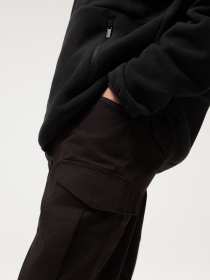 Брюки карго чоловічі CORE CARGO 261 чорні модель 10048786 Фото