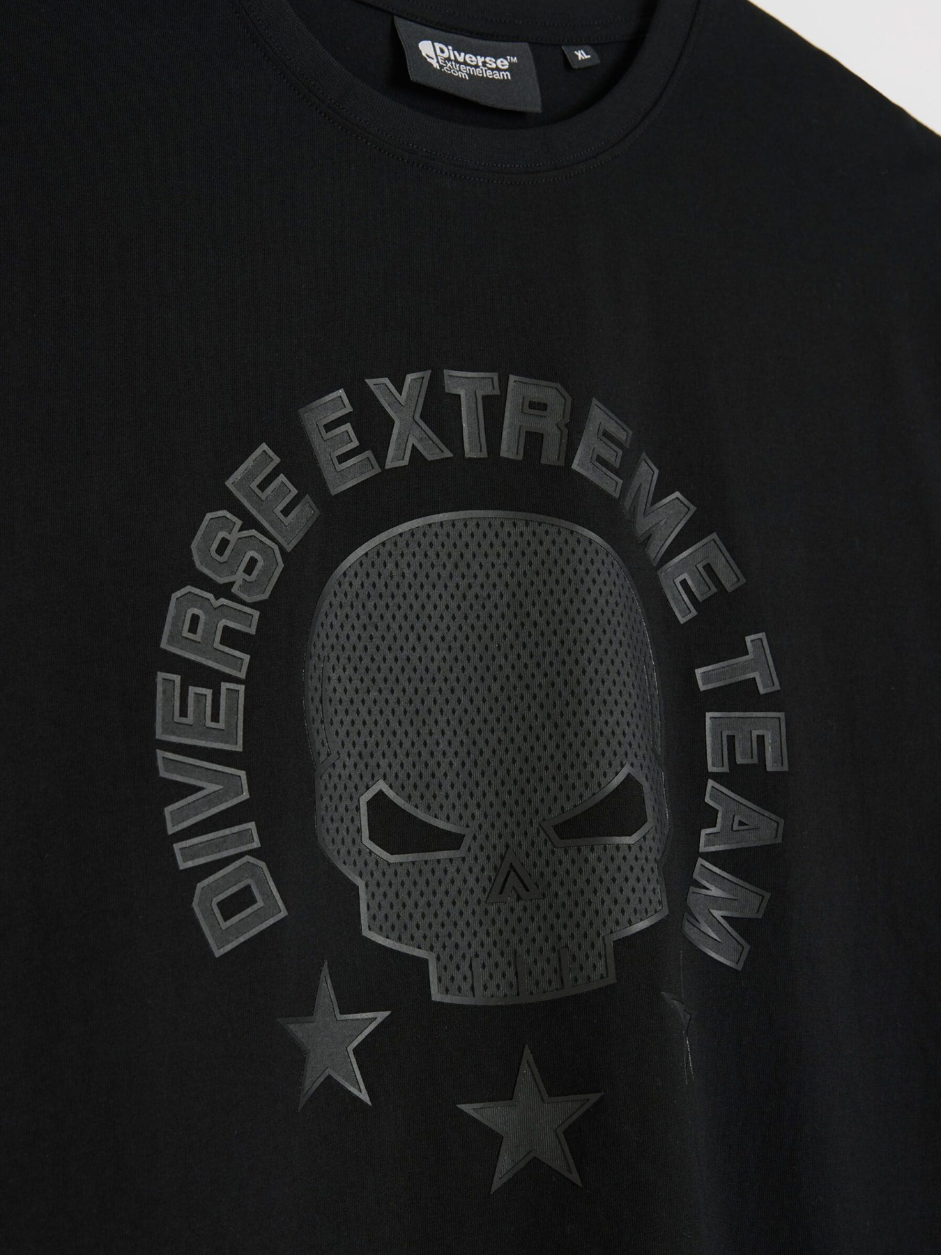 Футболка чоловіча DEXT SKULL T2 з логотипом чорна модель 10048790 Футболка чоловіча DEXT SKULL T2 з логотипом чорна модель 10048790 Фото