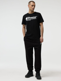 Футболка мужская DEXT LOGO T 261 с логотипом черная модель 10048792 Фото