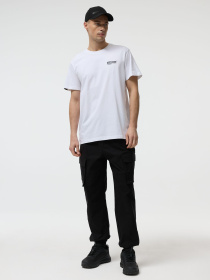 Футболка мужская DEXT LOGO TSM 261 с логотипом белая модель 10048794 Фото