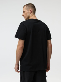 Футболка мужская DEXT LOGO TSM 261 с логотипом черная модель 10048794 Фото