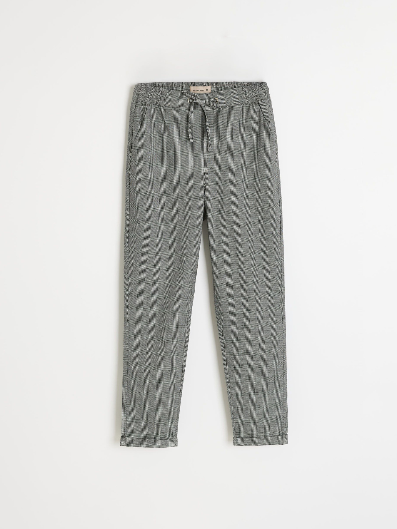 Брюки клетчатые женские RENDOS разноцветные модель 10048809 Фото