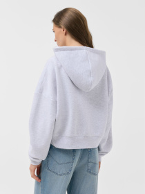 Худі жіноче FURRE B 261 вільного крою світло-сірий меланж модель 10048827 Фото