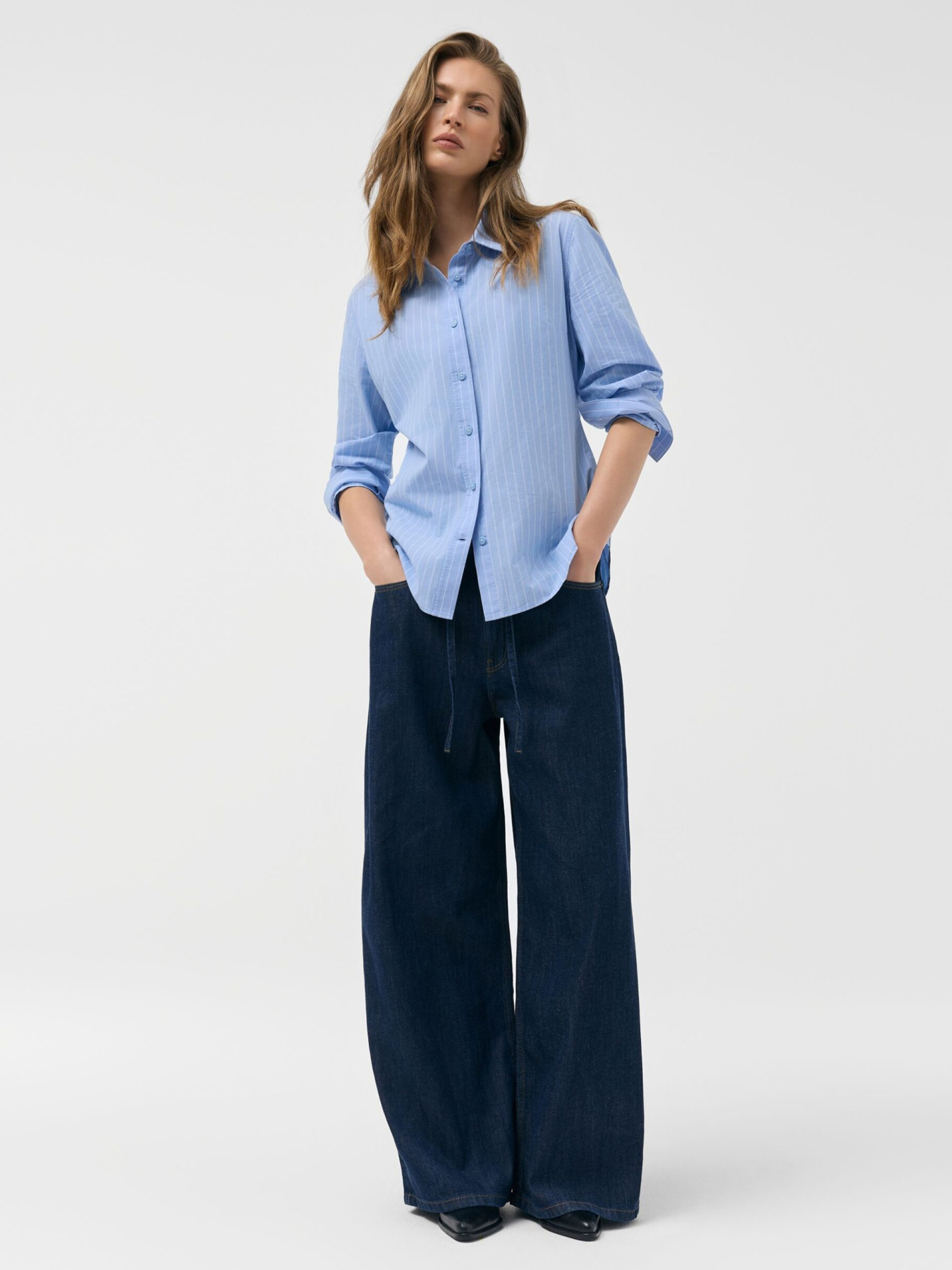 Широкі джинси DIVERSE Strotek 261 модель 10048834 Широкі джинси DIVERSE Strotek 261 модель 10048834 Фото