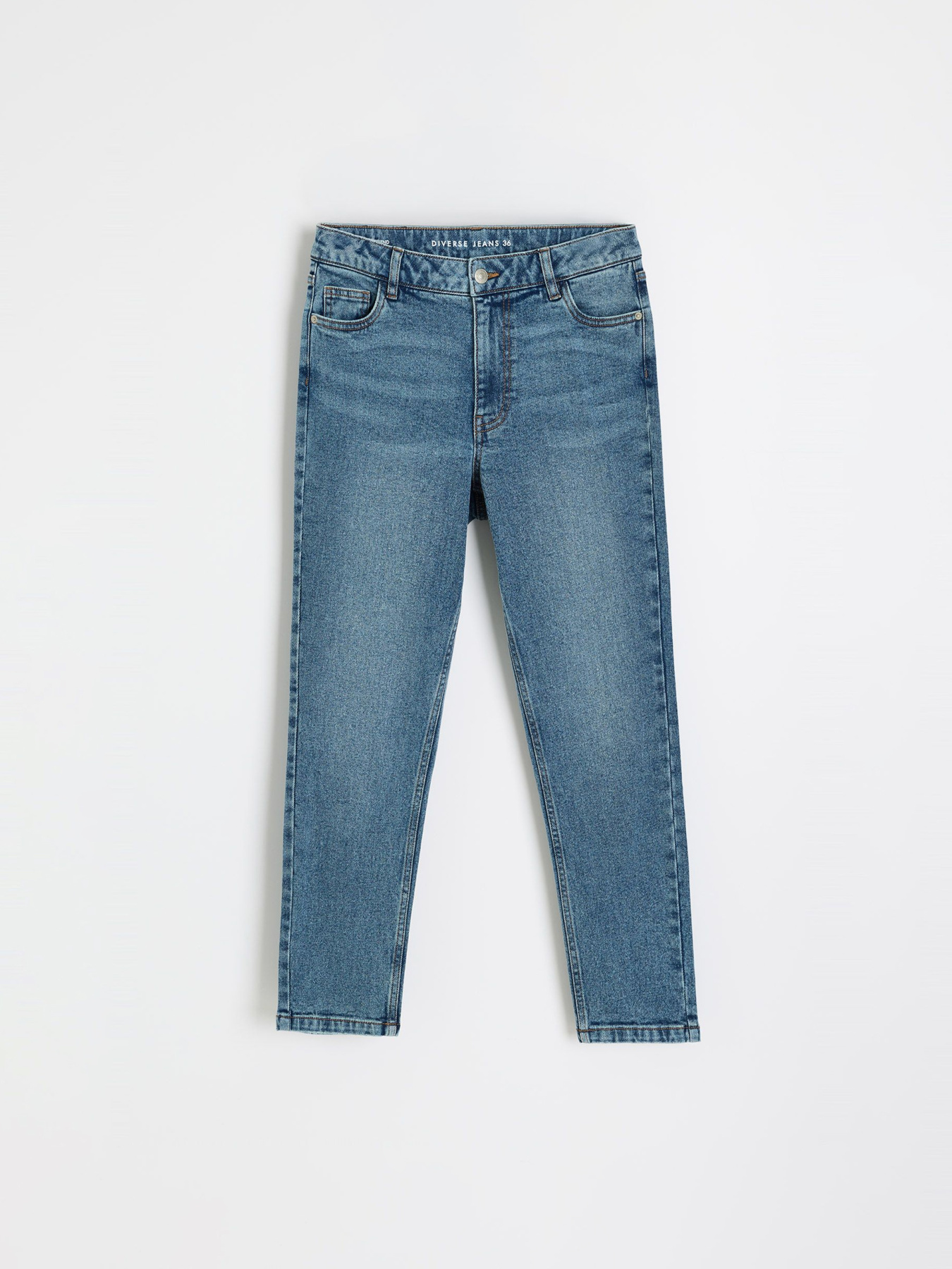 Джинси жіночі slim boyfriend WORDI III 261 світло-блакитні модель 10048840 Фото