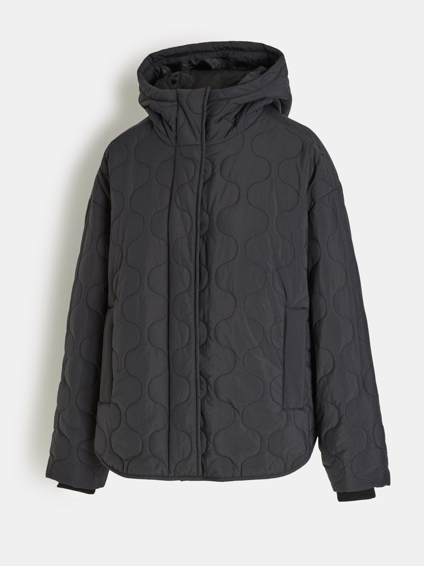 Куртка стьобана жіноча EMPERATRIZ 261 чорна модель 10048847 Фото