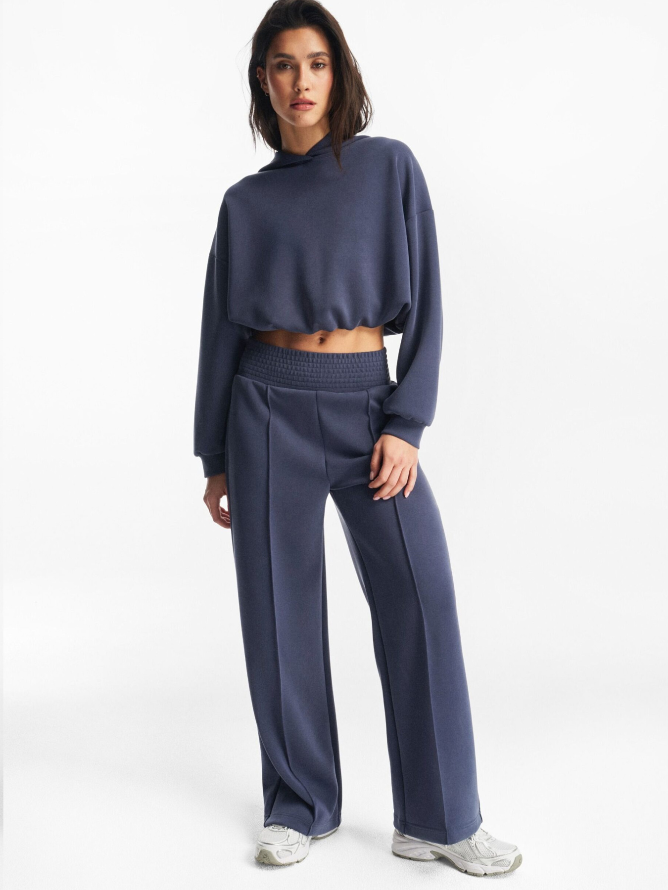 Спортивні штани широкі жіночі SORNA сині модель 10048864 Спортивні штани широкі жіночі SORNA сині модель 10048864 Фото